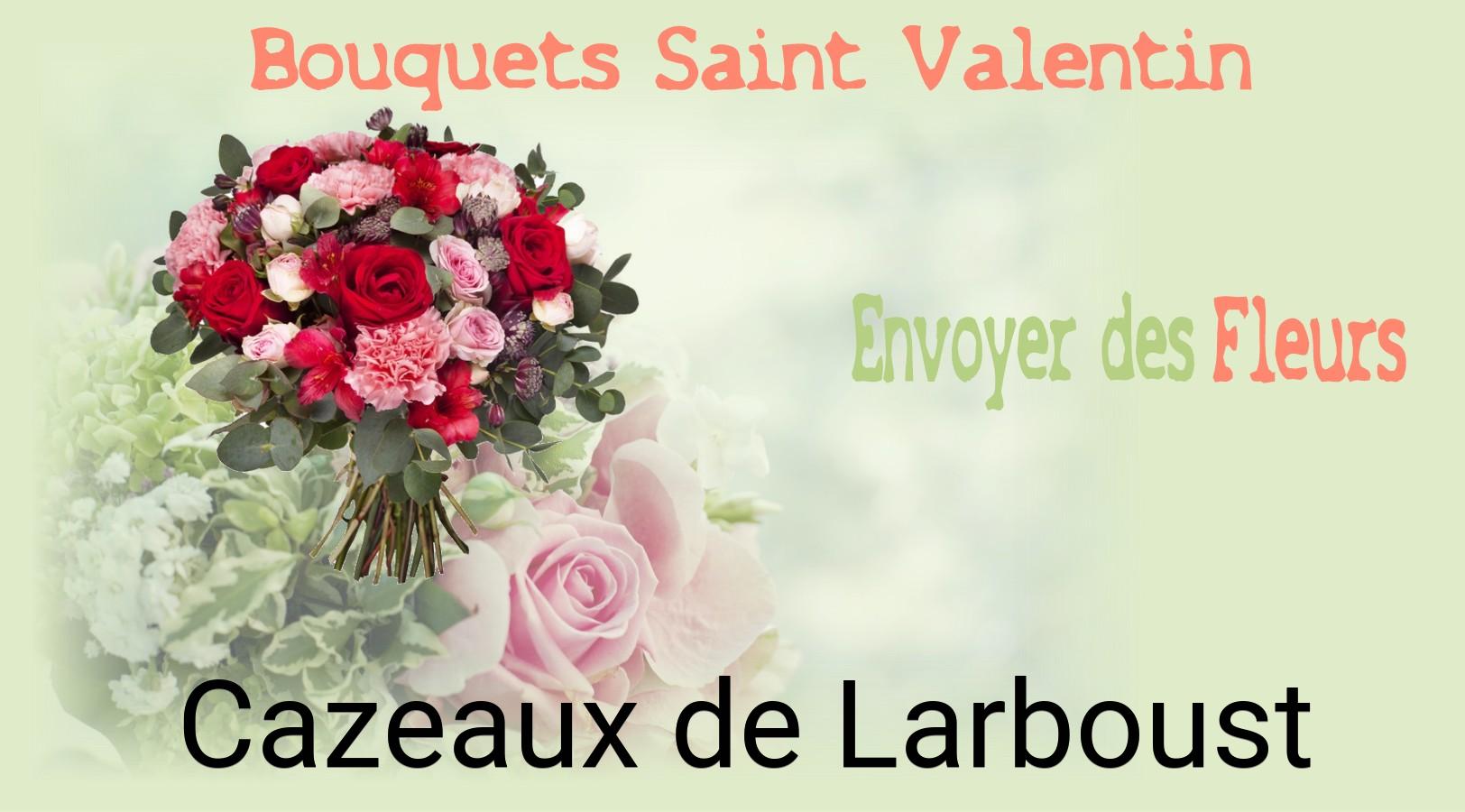 Roses de Saint-Valentin livrées à Cazeaux-de-Larboust